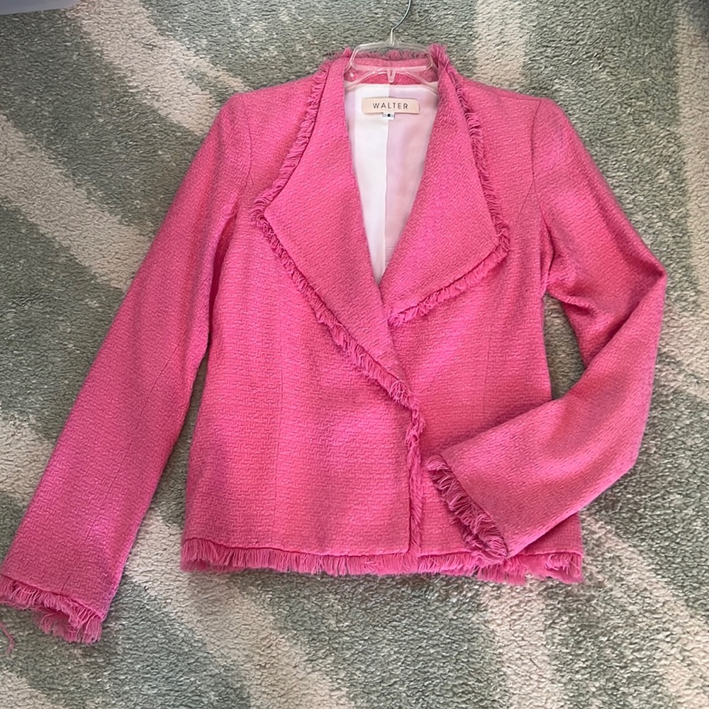 Woven Wool Blazer